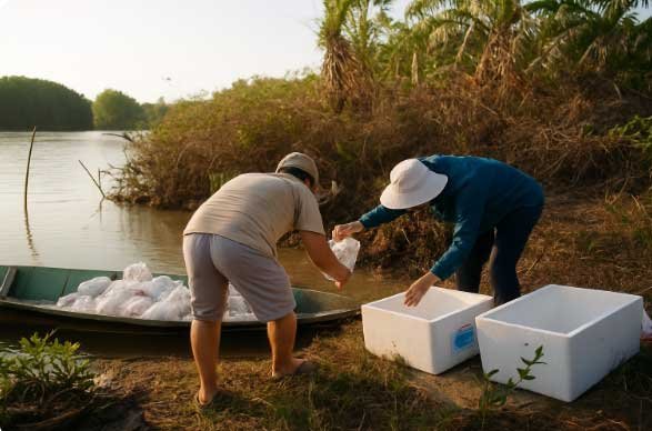 Tình hình phát triển sản xuất giống thủy sản trên địa bàn tỉnh Cà Mau năm 2025