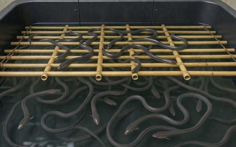 Sử dụng cây chuối để xử lý mùi xi măng cho bể nuôi lươn xây mới