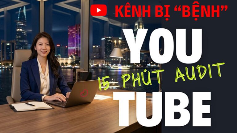 Kênh YouTube của bạn đang bệnh ở đâu và quy trình audit kênh trong 15 phút