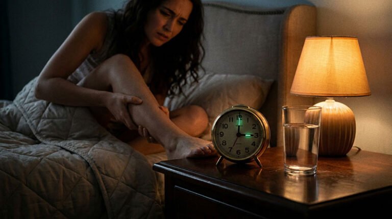 Chuột rút ban đêm ở tuổi trung niên: bí mật không nằm ở đôi chân lạnh