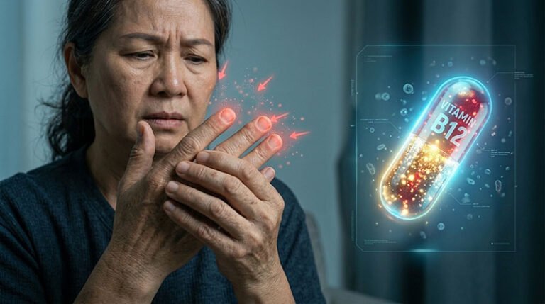 Tê bì đầu ngón tay mỗi sáng: bí mật thầm lặng của dây thần kinh sau tuổi 40